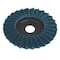 Garant Fleece Flap Disc, Dia: 125 mm, Grit: 280 566340 280 - alternate 2